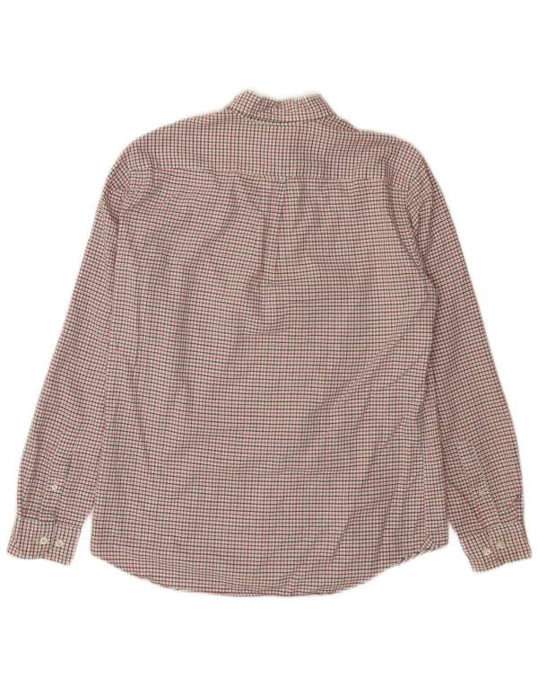 Pierre Cardin Mens Checked  Shirt Medium Multicoloured Check Cotton