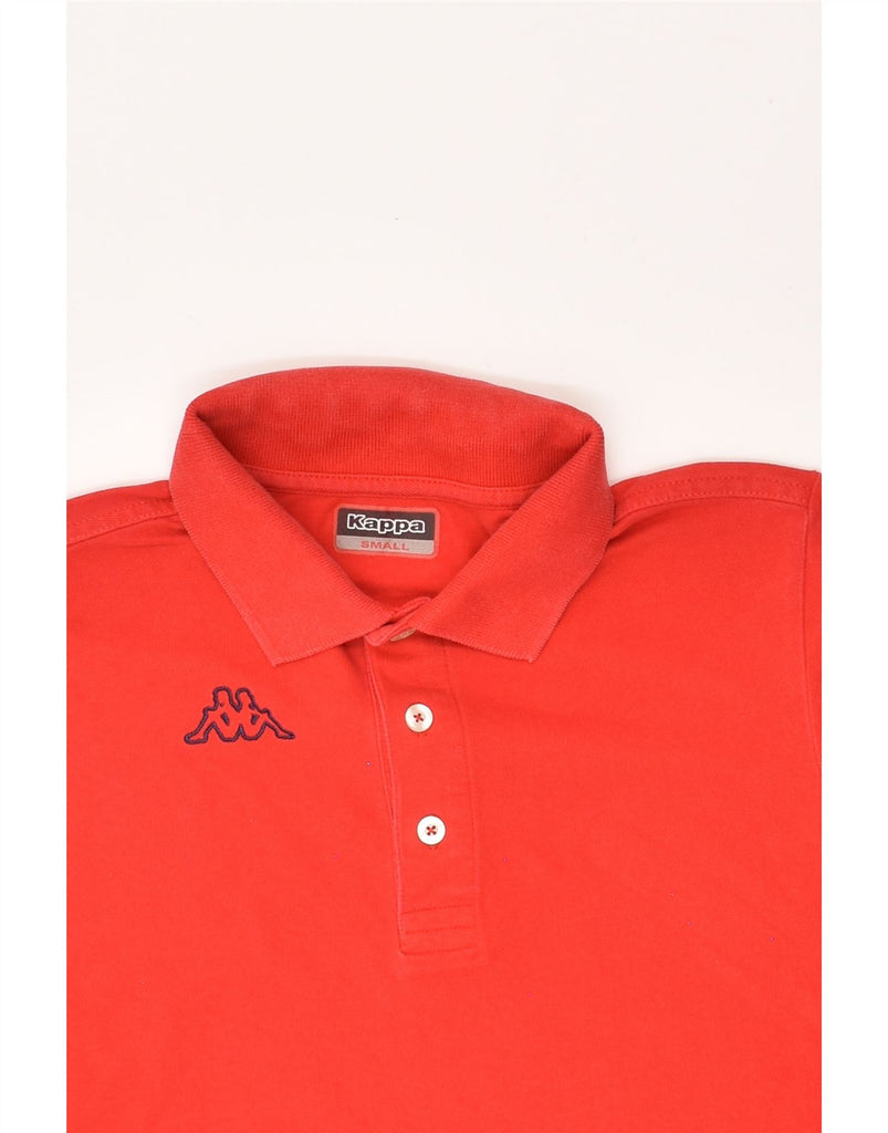 KAPPA Mens Polo Shirt Small Red Cotton | Vintage Kappa | Thrift | Second-Hand Kappa | Used Clothing | Messina Hembry 