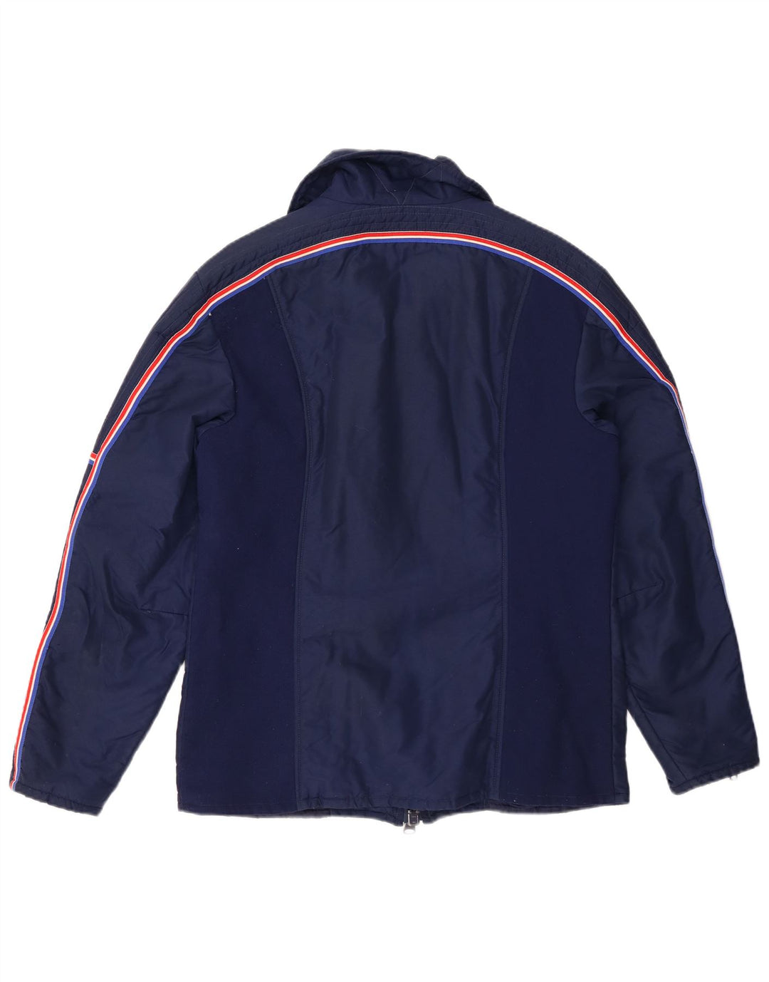 Innsbruck Mens Windbreaker Jacket EU 54 2XL Navy Blue Striped Polyamide