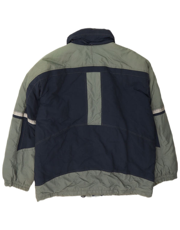 Colmar Mens Ski Jacket IT 48 Medium Navy Blue Colourblock