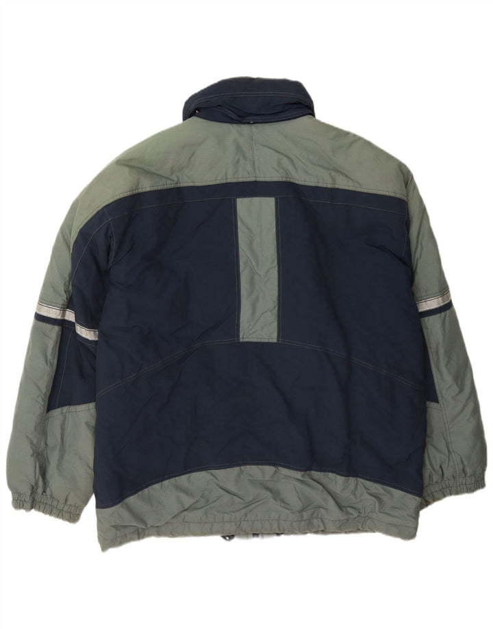 Colmar Mens Ski Jacket IT 48 Medium Navy Blue Colourblock