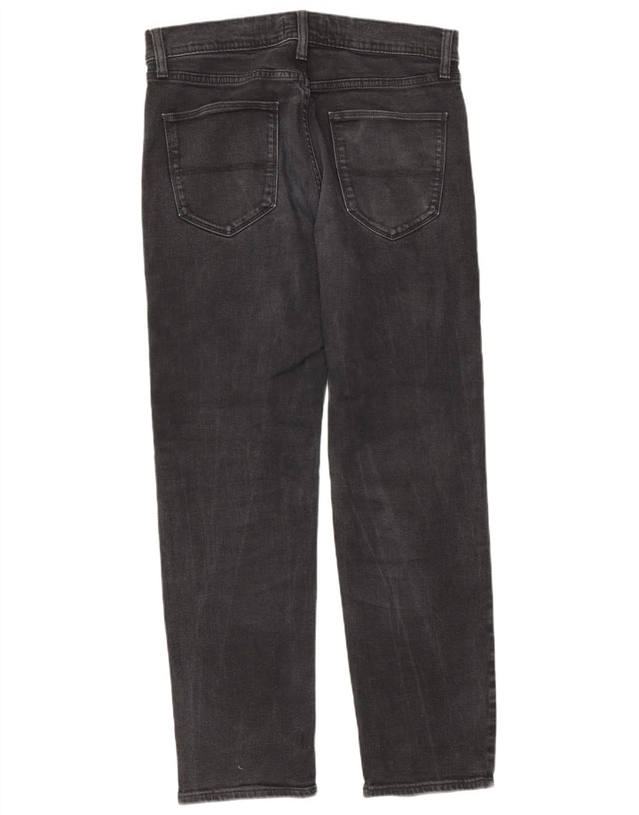 Marks & Spencer Mens Straight Jeans W32 L31 Grey Cotton
