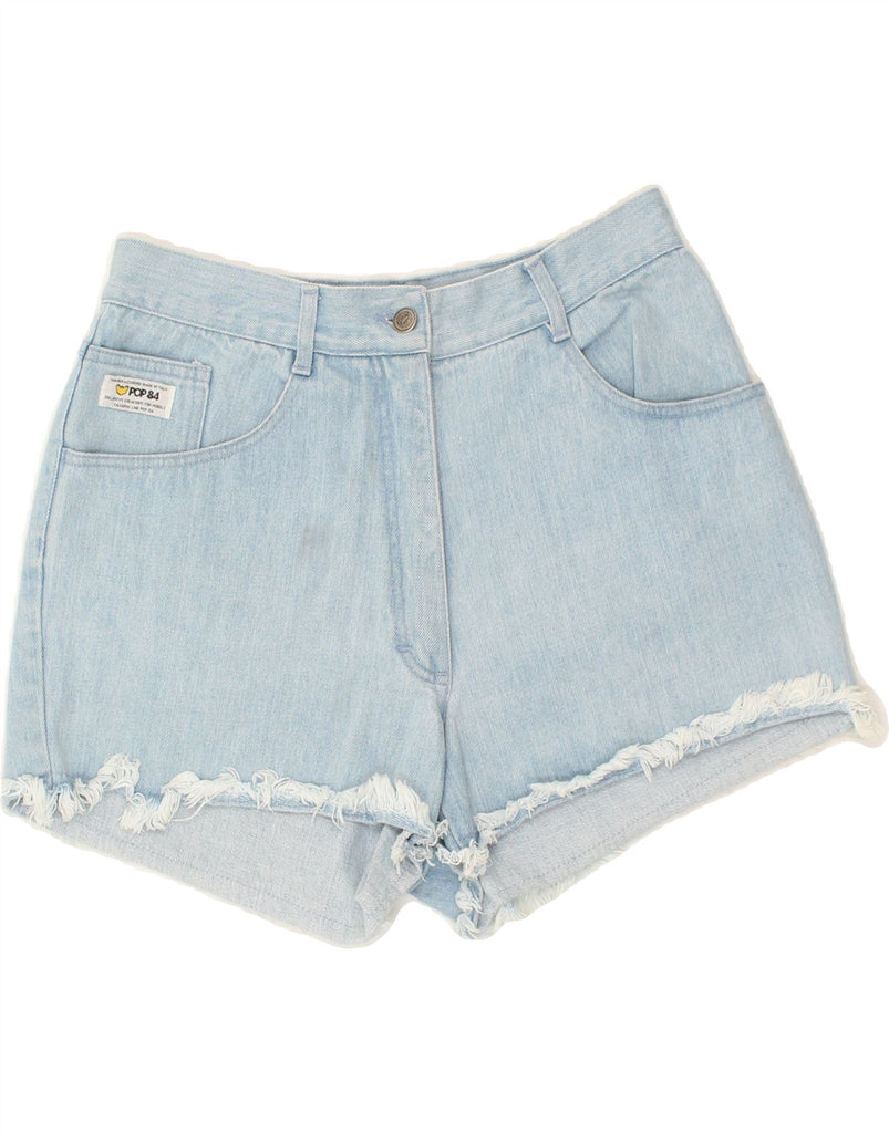 POP 84 Womens Denim Hot Pants W30 Medium Blue | Vintage POP 84 | Thrift | Second-Hand POP 84 | Used Clothing | Messina Hembry 