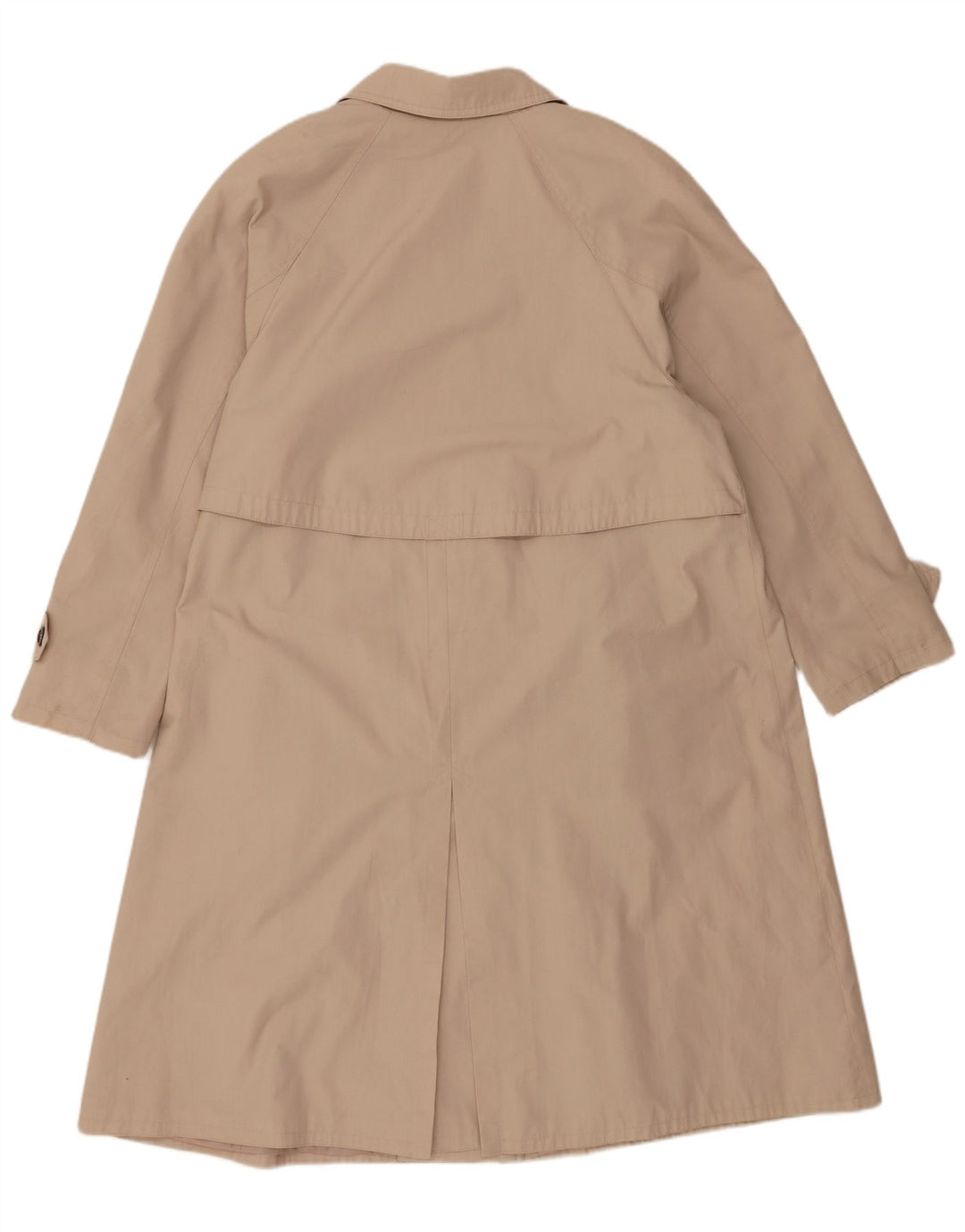 Vintage Womens Trench Coat UK 16 Large  Beige Polyester