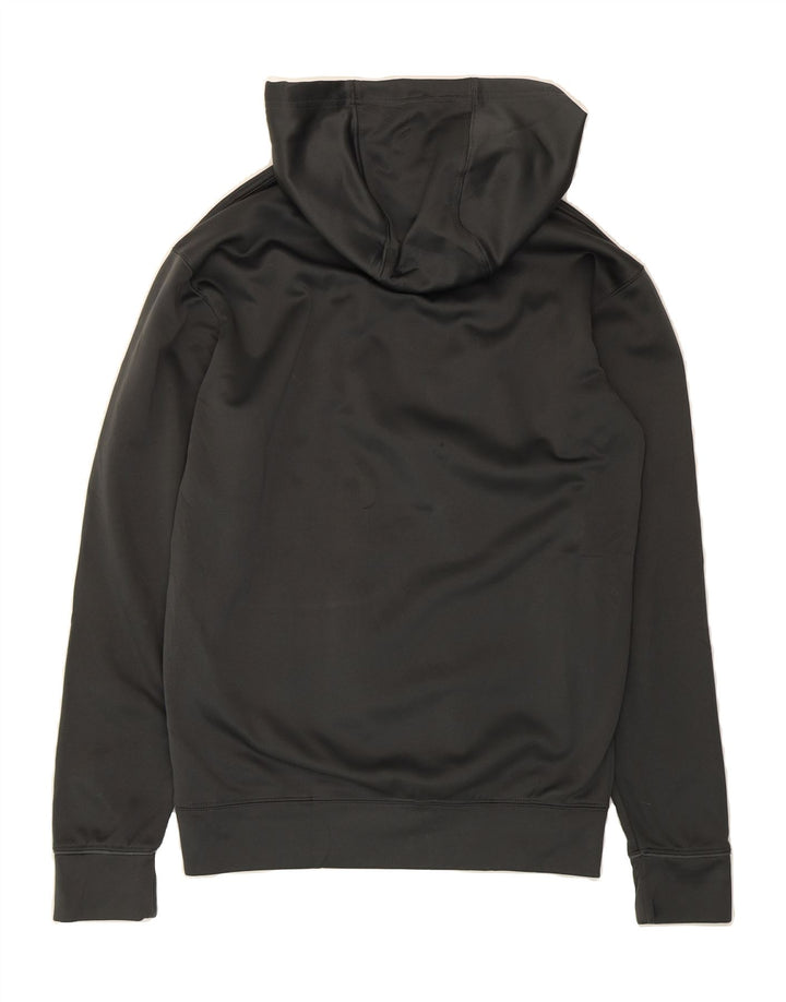 NIKE Mens Therma-Fit Graphic Hoodie Jumper Small Grey Polyester Vintage Nike and Second-Hand Nike from Messina Hembry 