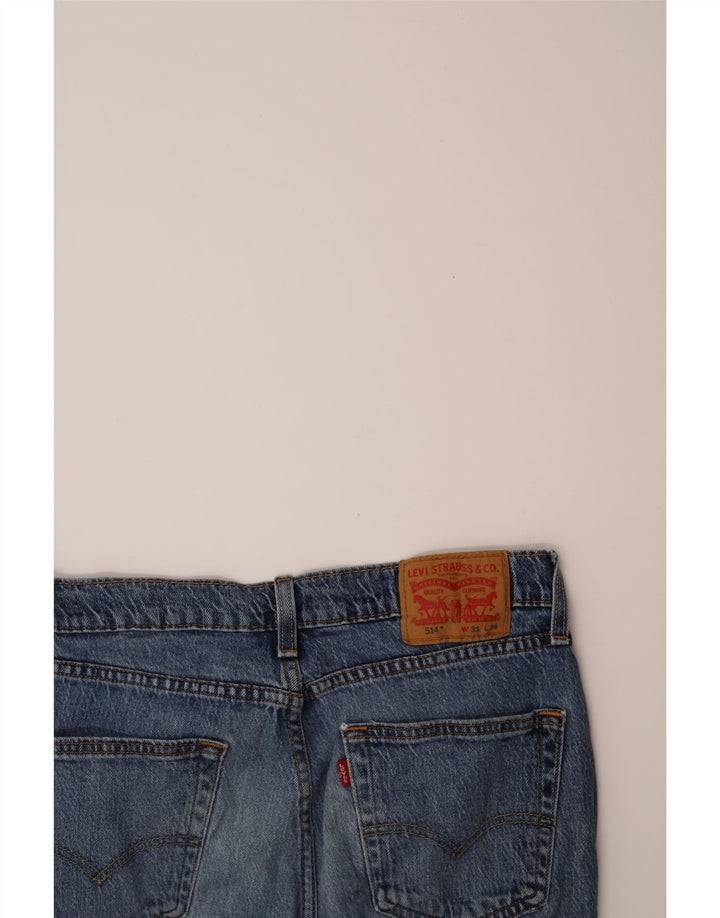 LEVI'S Mens 514 Straight Jeans W31 L31  Blue Cotton Vintage Levi's and Second-Hand Levi's from Messina Hembry 