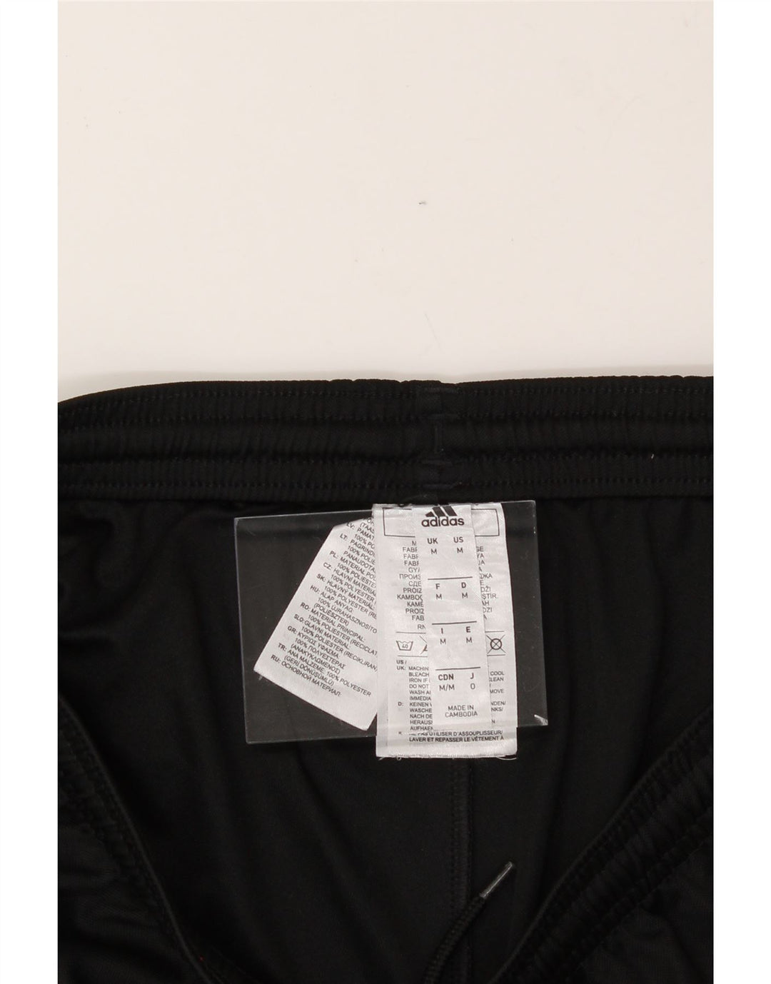 ADIDAS Mens Aeroready Sport Shorts Medium Black Polyester Vintage Adidas and Second-Hand Adidas from Messina Hembry 