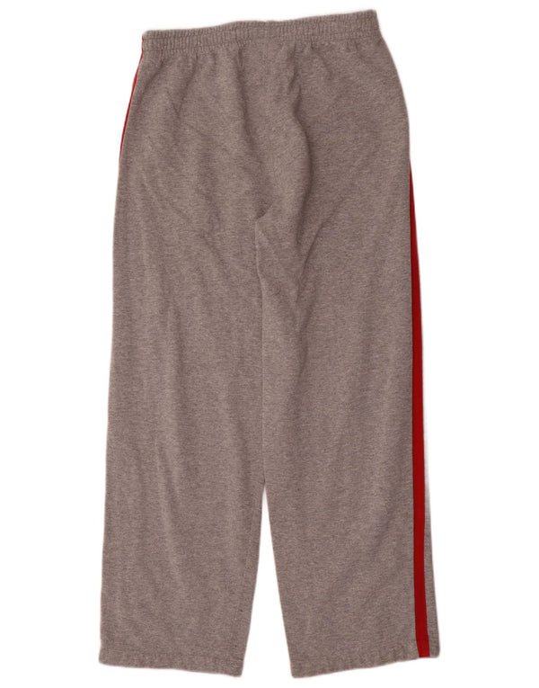 Champion Womens Tracksuit Trousers UK 14 Medium Grey Flecked Cotton