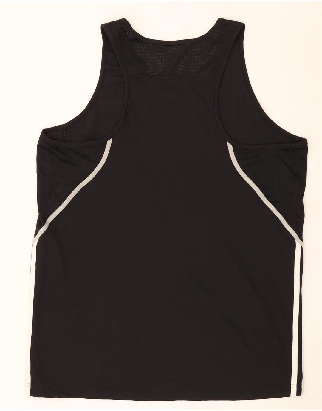 Adidas Mens Vest Top Medium Black