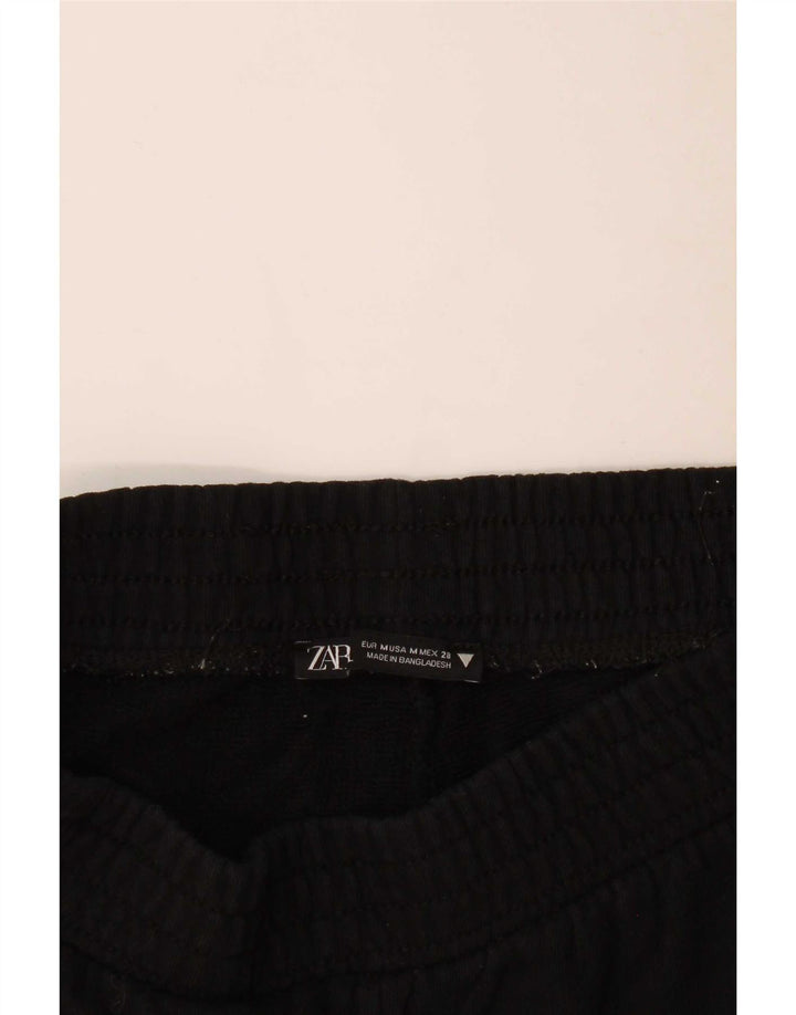Zara Womens Sport Shorts UK 12 Medium Black