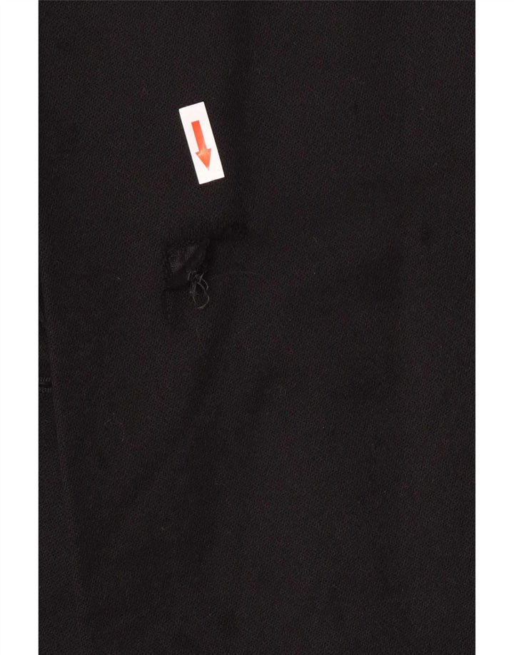 Moschino Womens Overcoat UK 16 Large Black