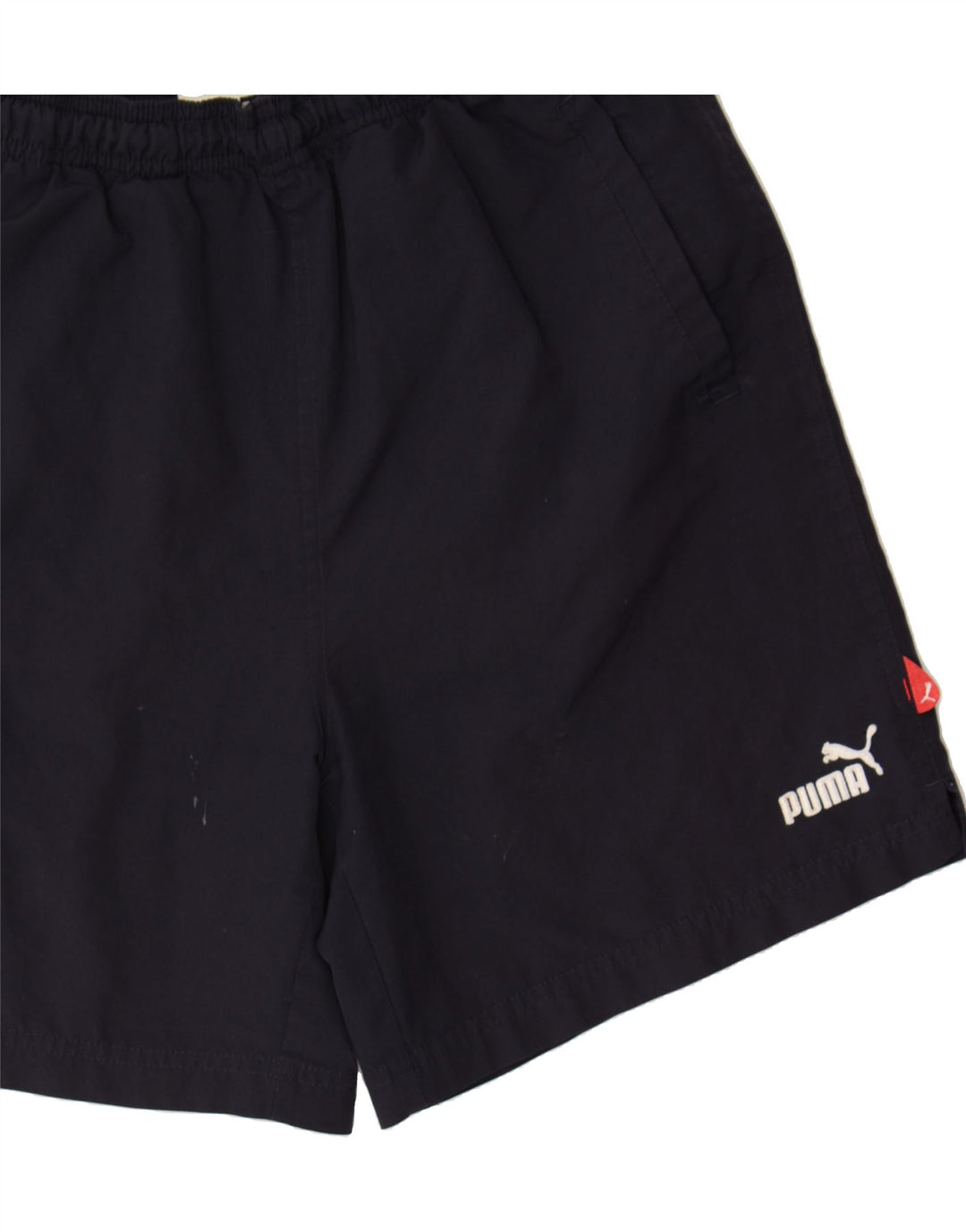 PUMA Mens Sport Shorts Medium Navy Blue Vintage Puma and Second-Hand Puma from Messina Hembry 