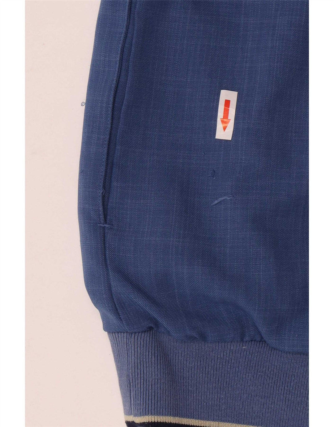 Lyle & Scott Mens Short Sleeve Zip Neck Pullover Tracksuit Top Medium Blue