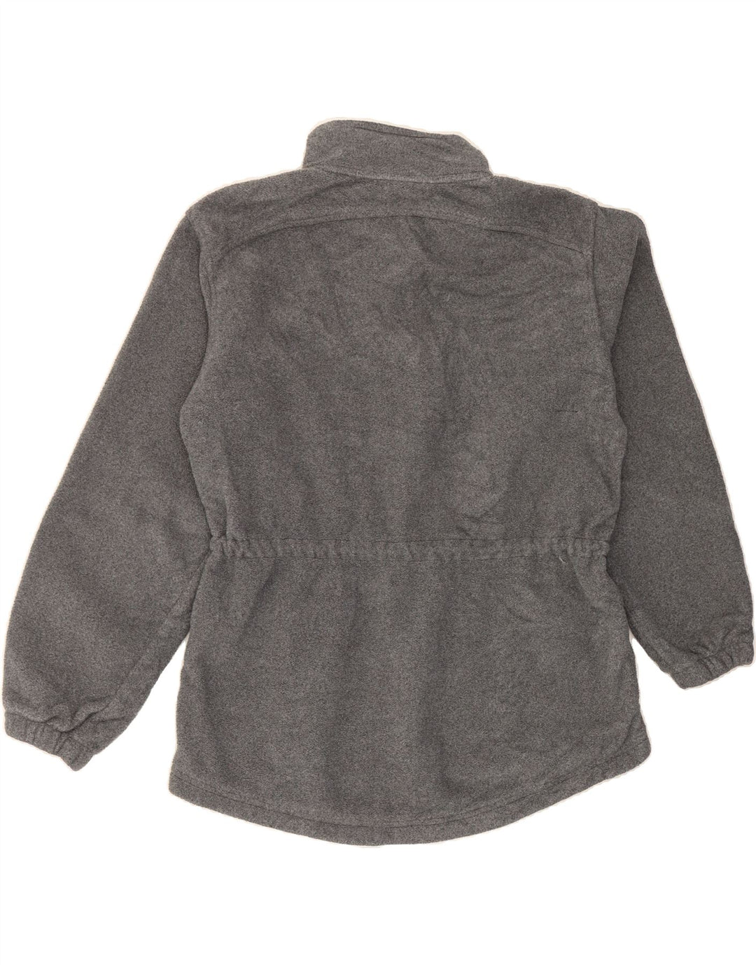 L.L.BEAN Womens Fleece Jumper UK 14 Medium Grey Polyester Vintage L.L.Bean and Second-Hand L.L.Bean from Messina Hembry 