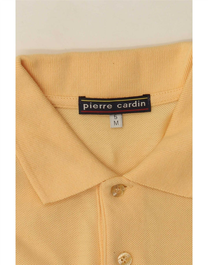Pierre Cardin Mens Polo Shirt Medium Yellow