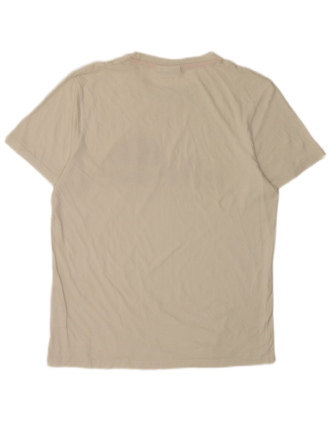 Ellesse Mens Heritage Graphic T-Shirt Top Large White Cotton
