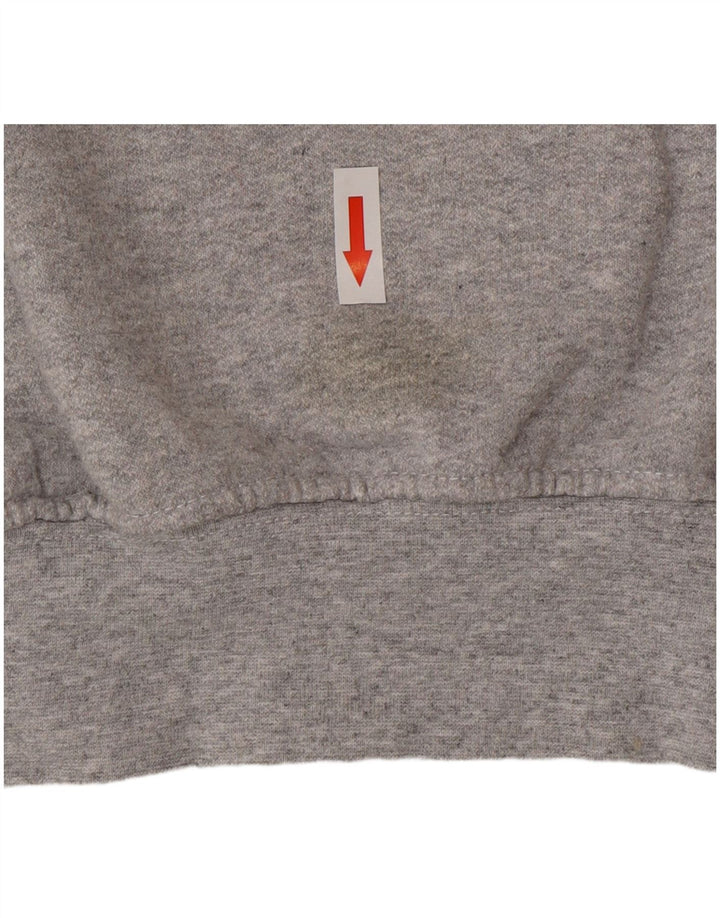 Topshop Mens Graphic Sweatshirt Jumper Small Grey Cotton
