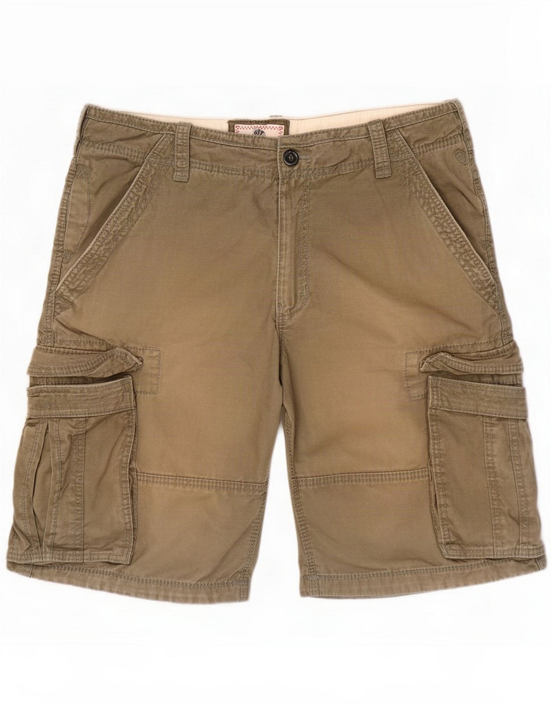 Fat Face Mens Cargo Shorts Large W36 Khaki Cotton