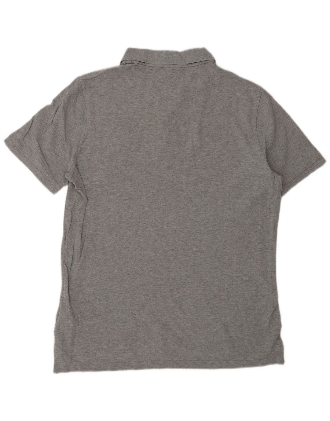 Nike Mens Polo Shirt Large Grey Flecked Cotton
