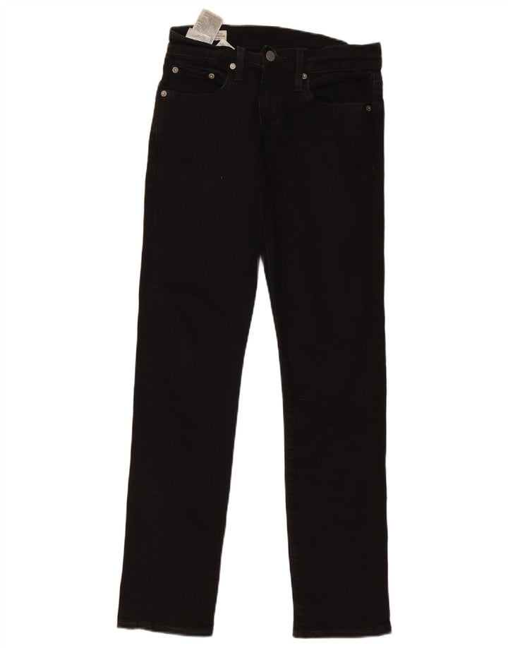 Levi's Womens Skinny Jeans W28 L32 Black Cotton