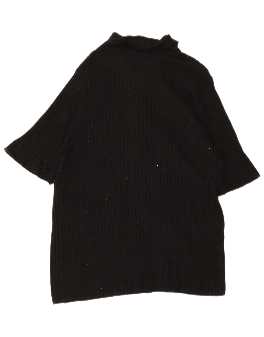 Marks & Spencer Womens Polo Shirt UK 18 XL  Black Viscose