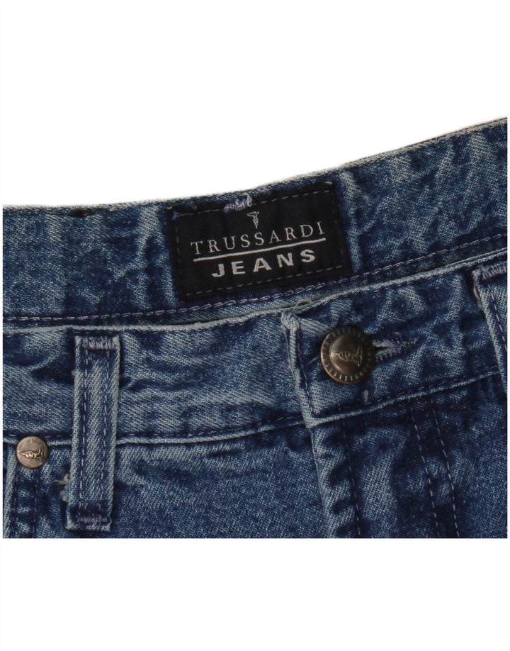 Trussardi Womens Tapered Jeans W30 L29 Blue