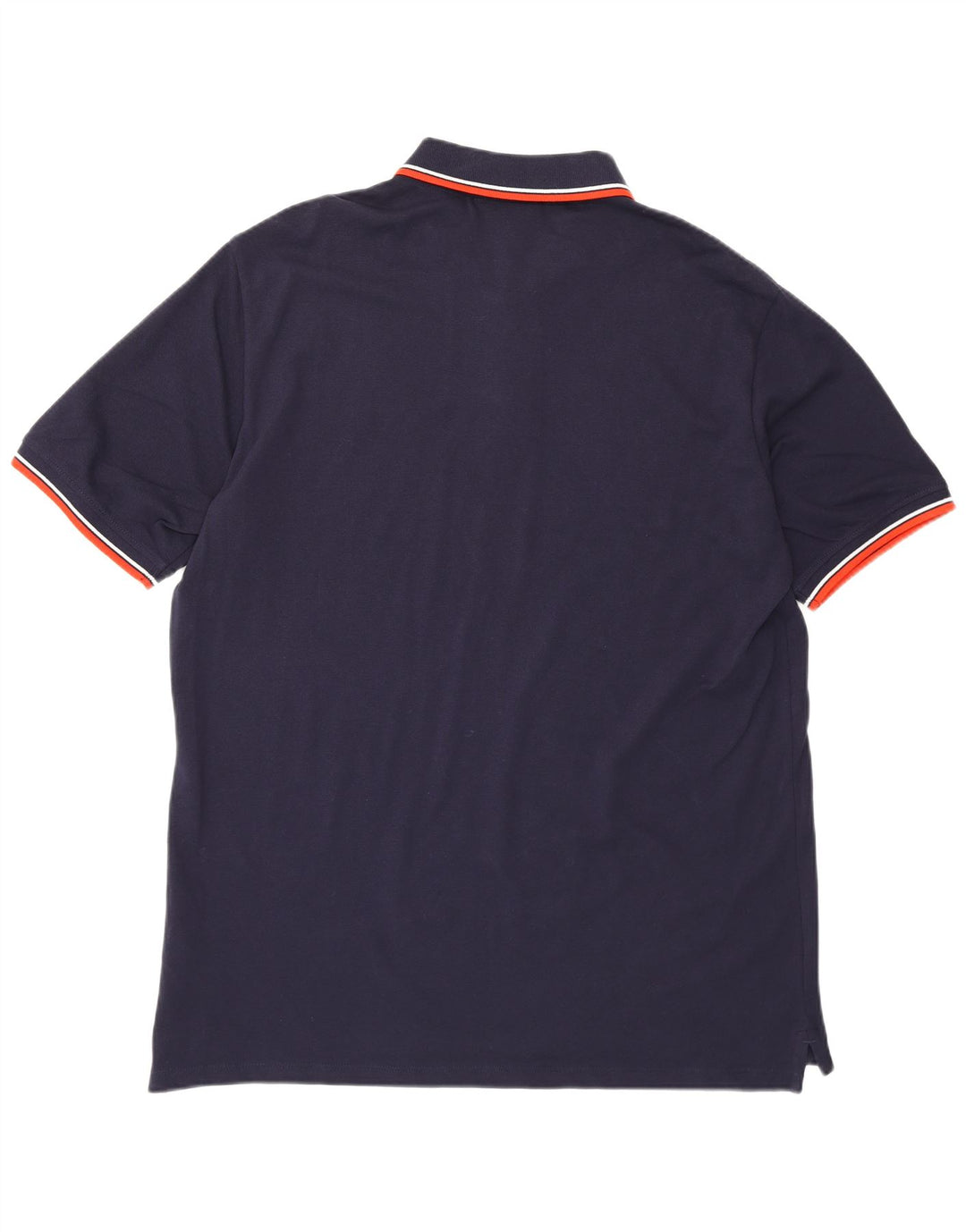 Sergio Tacchini Mens Polo Shirt 2XL Navy Blue Cotton