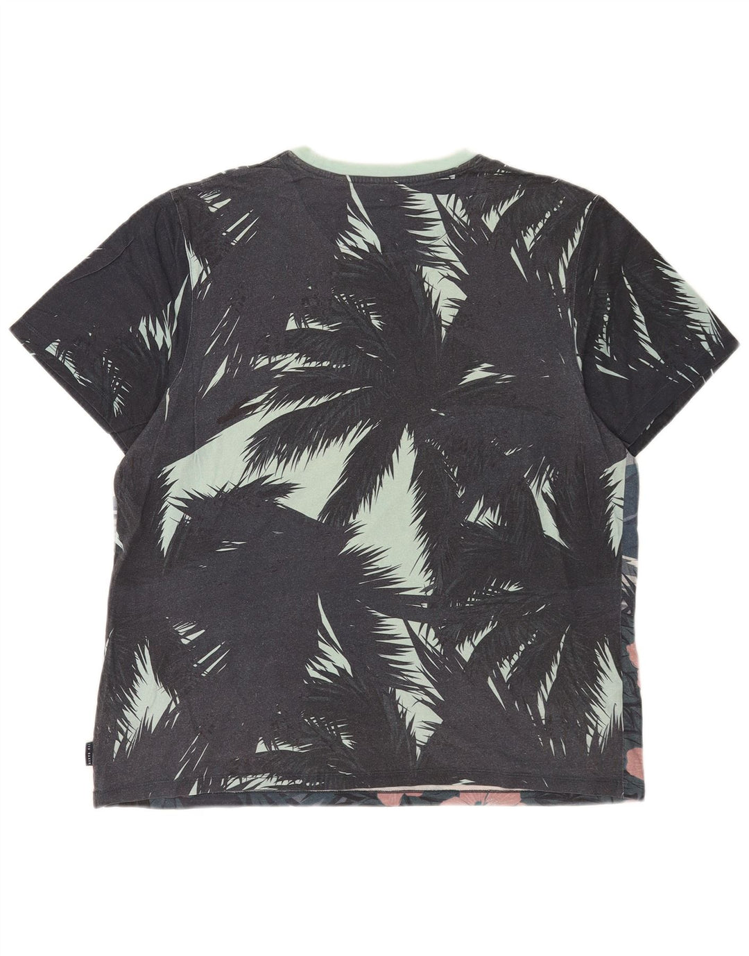 Ted Baker Mens Hawaiian Graphic T-Shirt Top Large Multicoloured Cotton