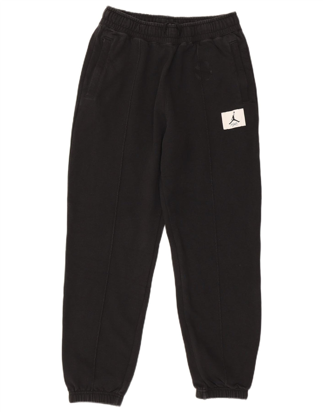 Jordan Mens Tracksuit Trousers Joggers Medium Black Cotton
