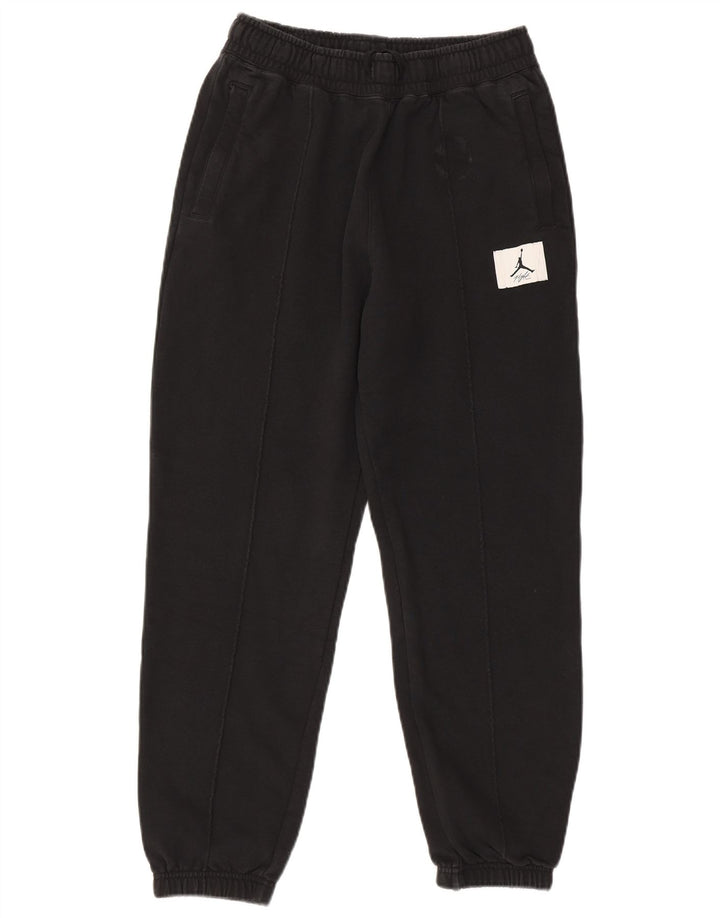 Jordan Mens Tracksuit Trousers Joggers Medium Black Cotton