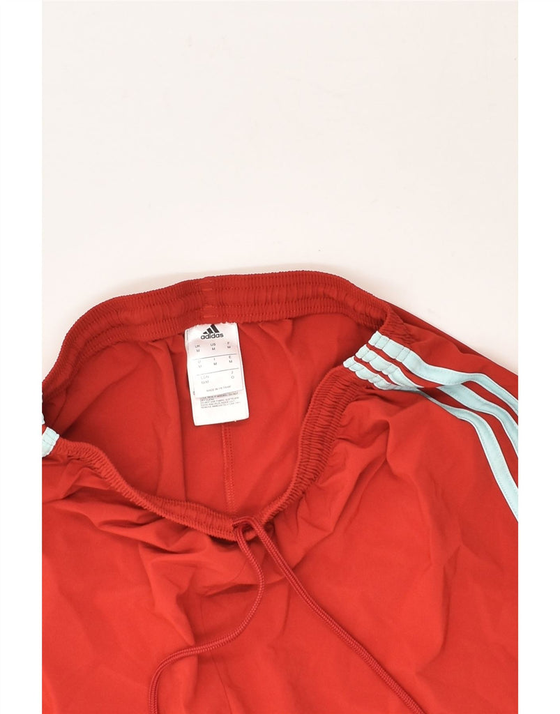 ADIDAS Mens Sport Shorts Medium Red Polyester | Vintage Adidas | Thrift | Second-Hand Adidas | Used Clothing | Messina Hembry 