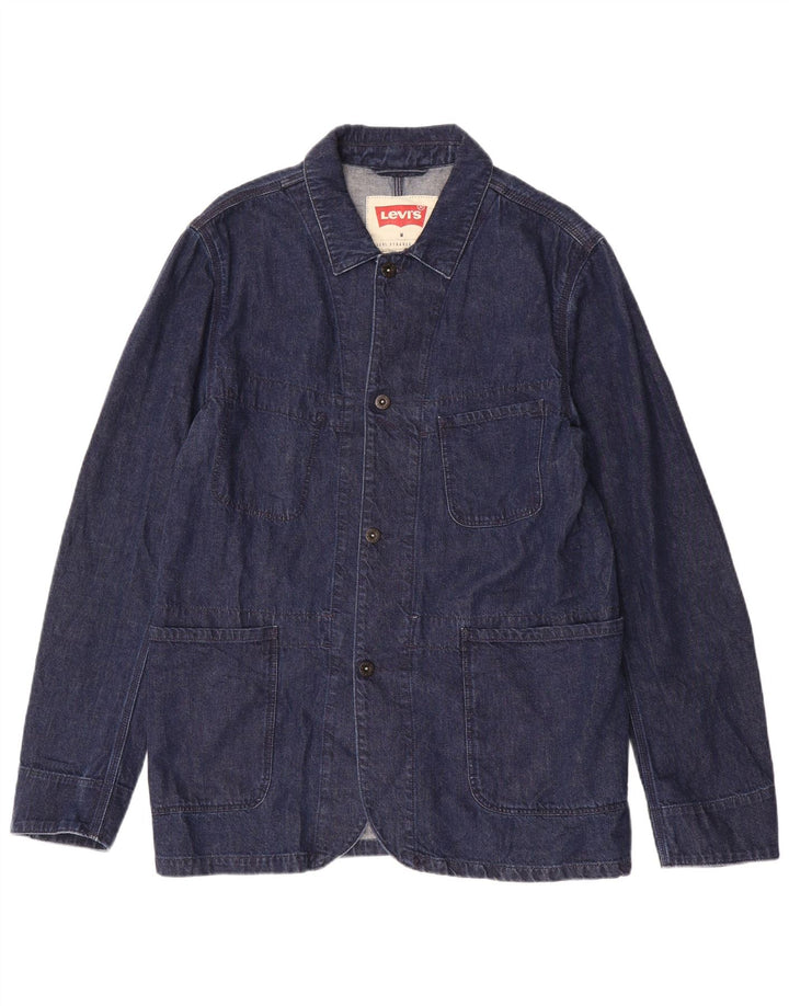 Levi's Mens Denim Jacket UK 38 Medium Blue