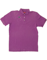 KAPPA Mens Polo Shirt Large Purple