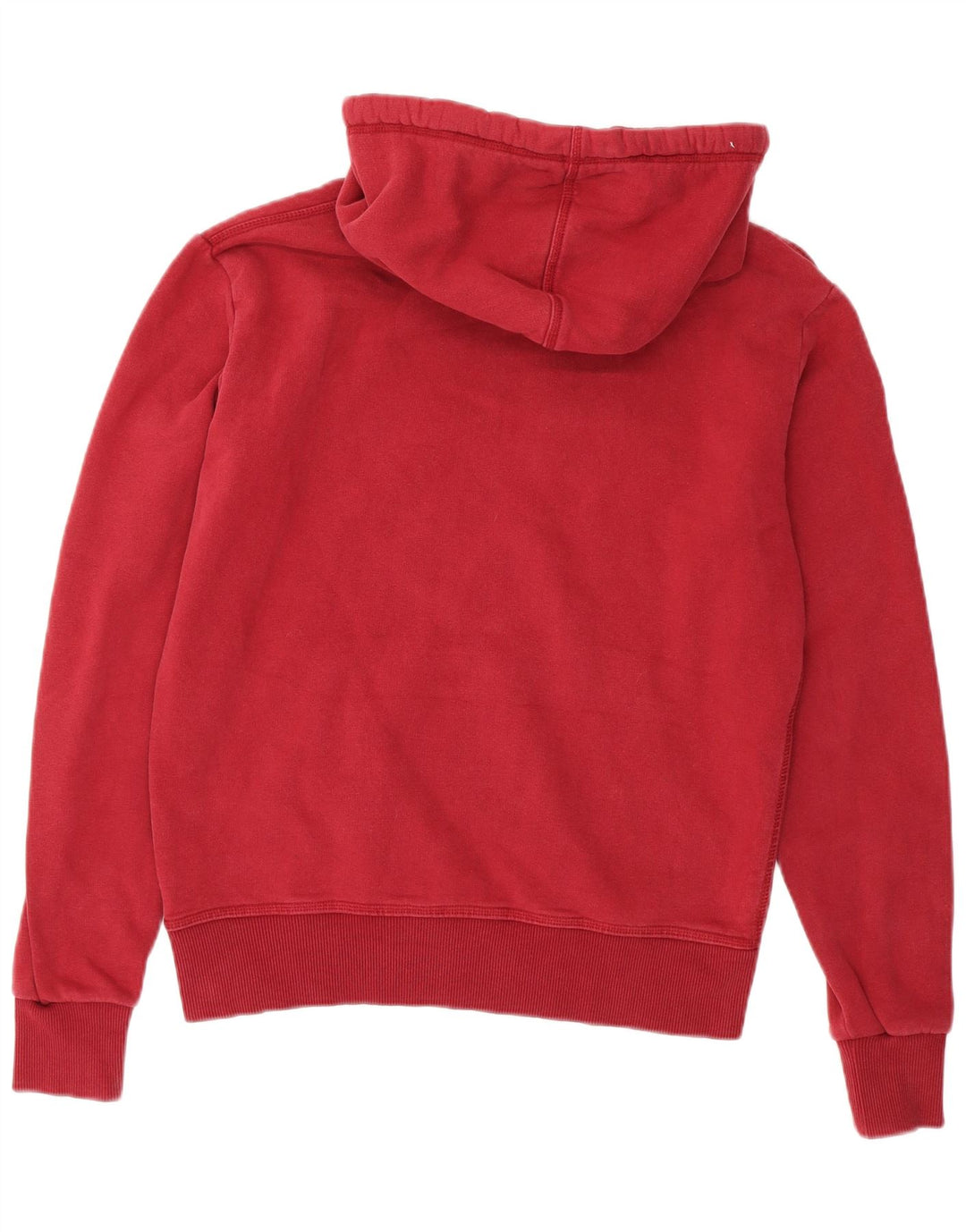 Superdry Mens Graphic Hoodie Jumper Medium Red Cotton