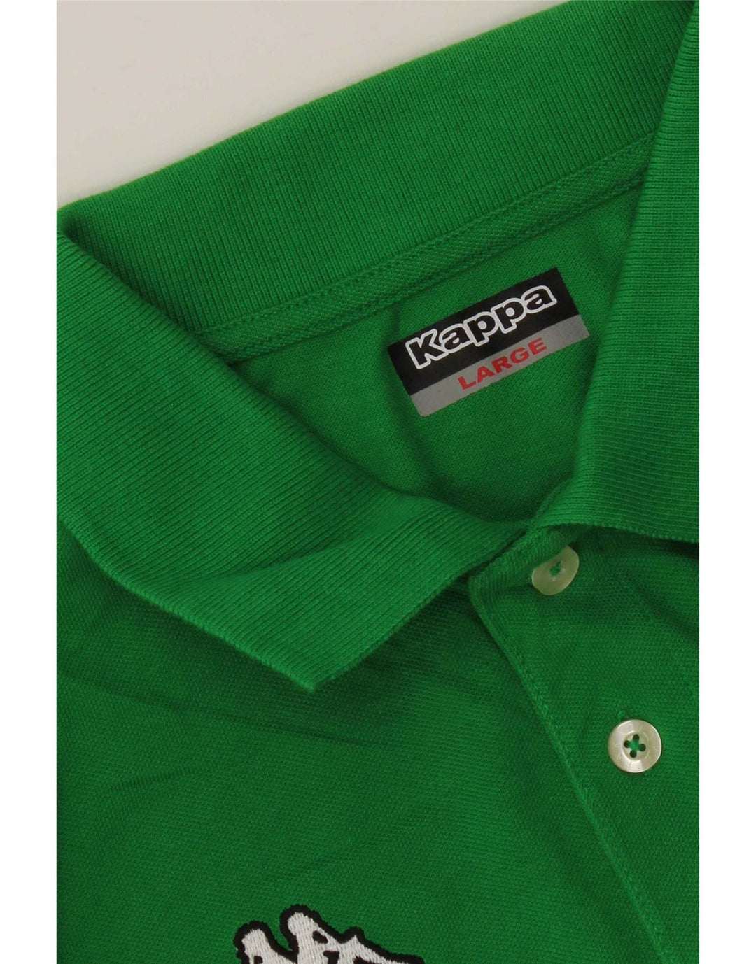 Kappa Mens Polo Shirt Large Green