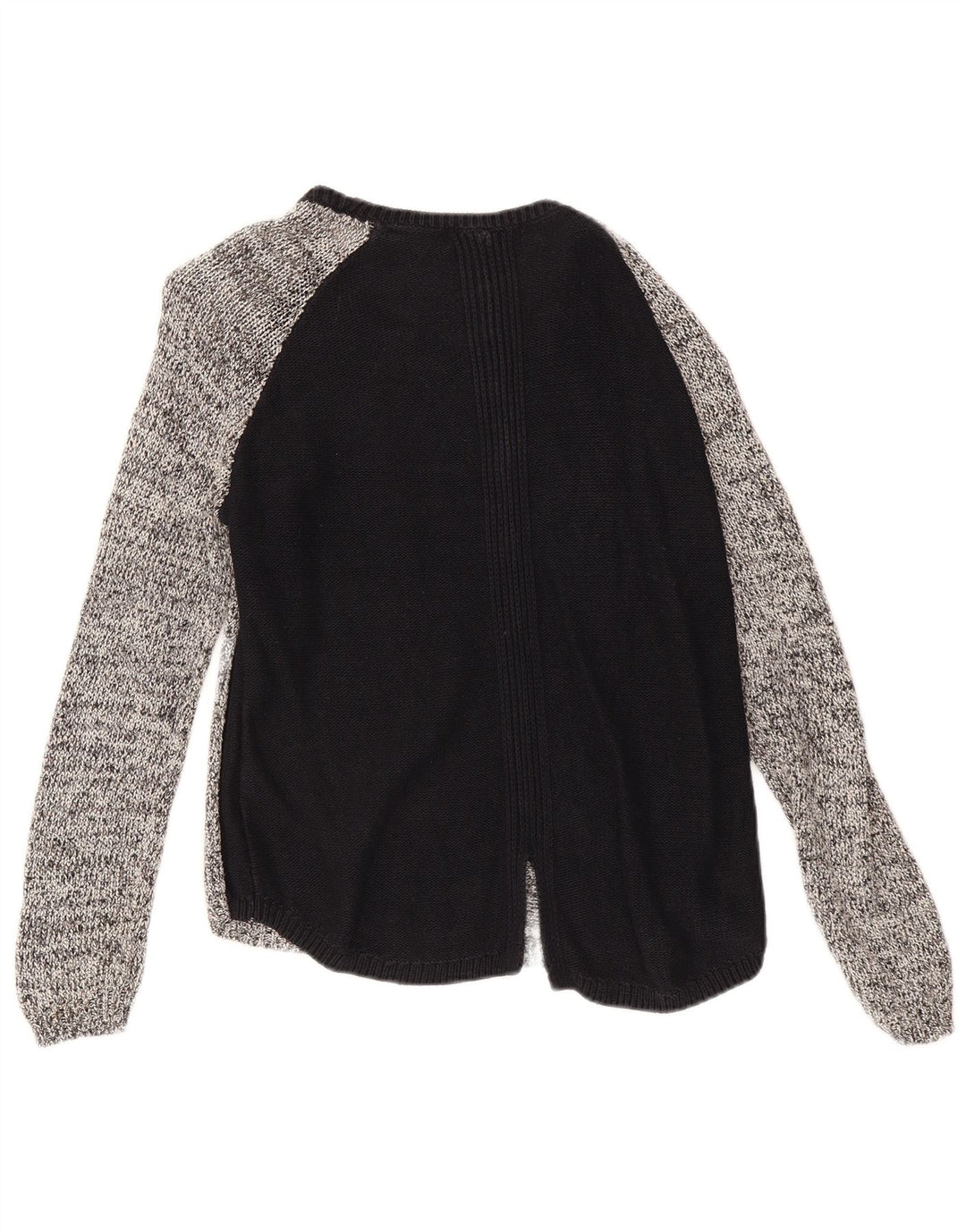 Marks & Spencer Womens Boat Neck Jumper Sweater UK 12 Medium Black