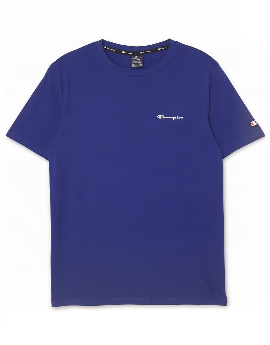 Champion Mens T-Shirt Top XL Blue Cotton