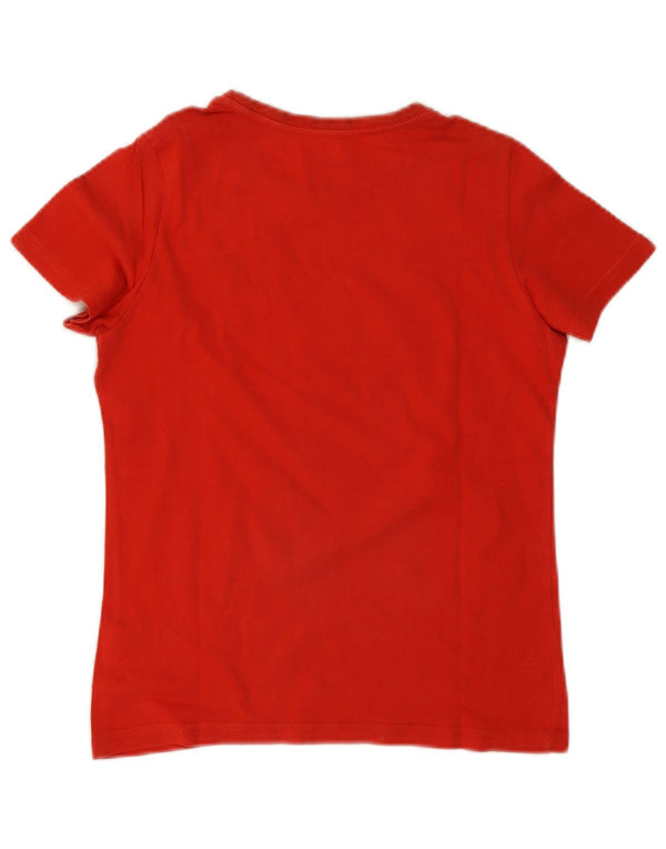 Puma Boys Graphic T-Shirt Top 11-12 Years Red Cotton