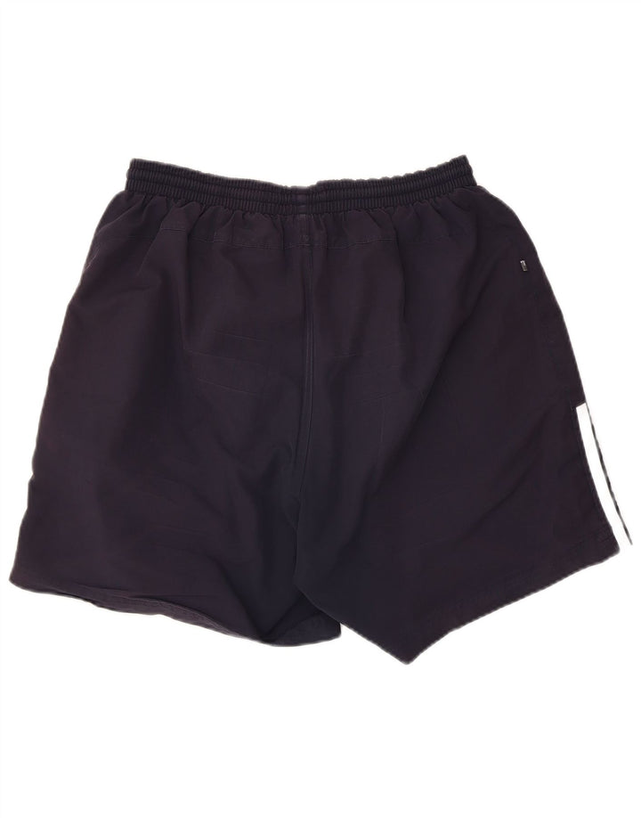 Adidas Mens Sport Shorts Medium Navy Blue Polyester
