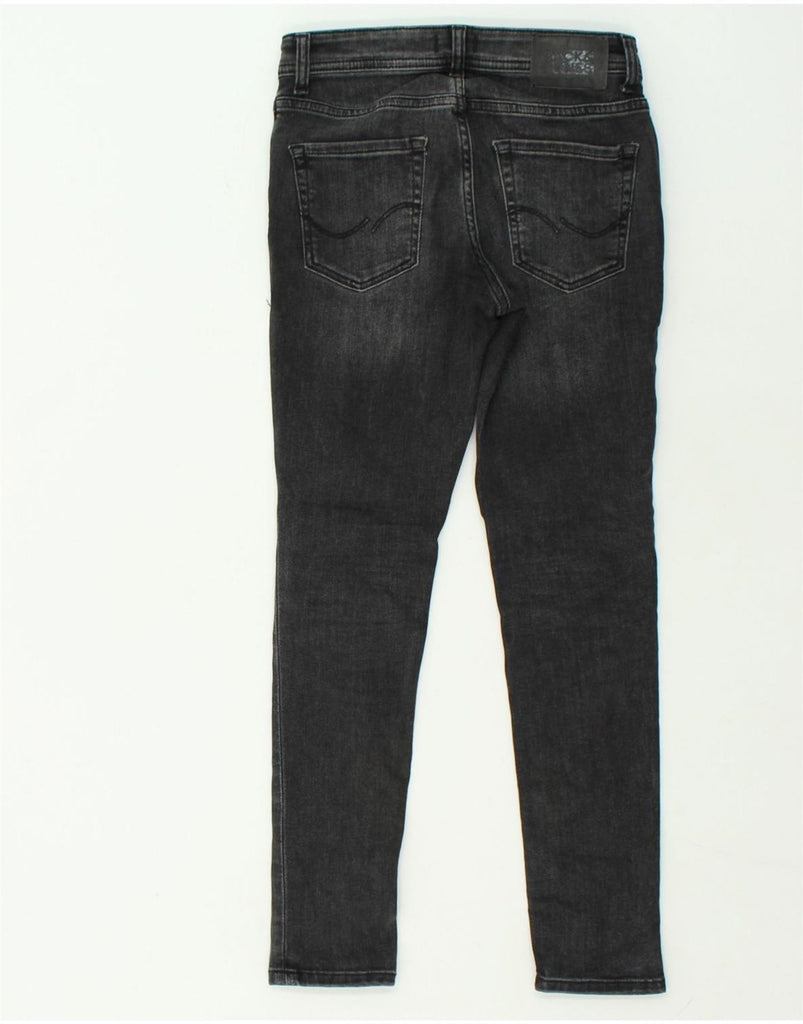 JACK & JONES Girls Liam Skinny Jeans 11-12 Years W26 L24 Black Cotton | Vintage Jack & Jones | Thrift | Second-Hand Jack & Jones | Used Clothing | Messina Hembry 