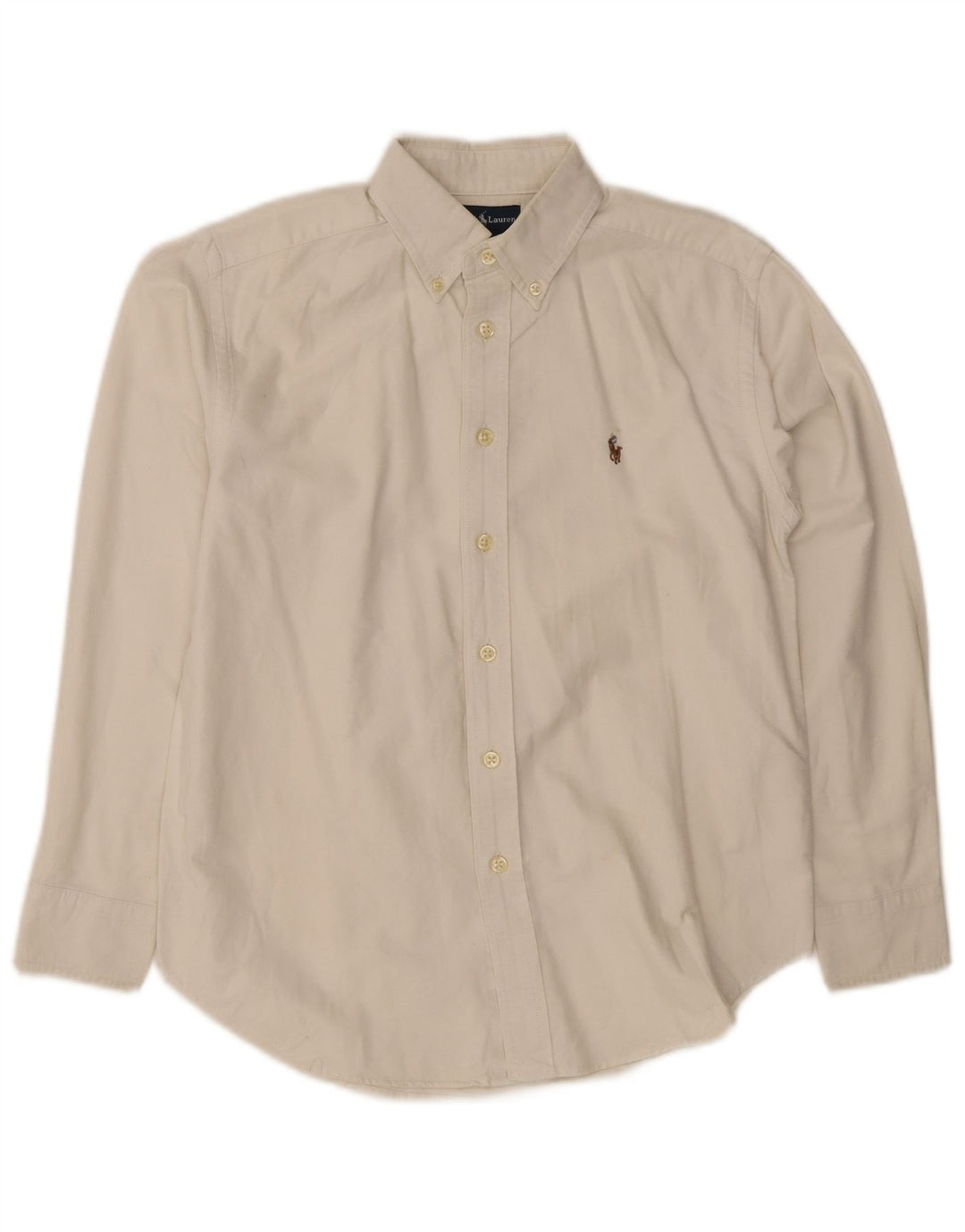 Ralph Lauren Boys Shirt 9-10 Years White Cotton