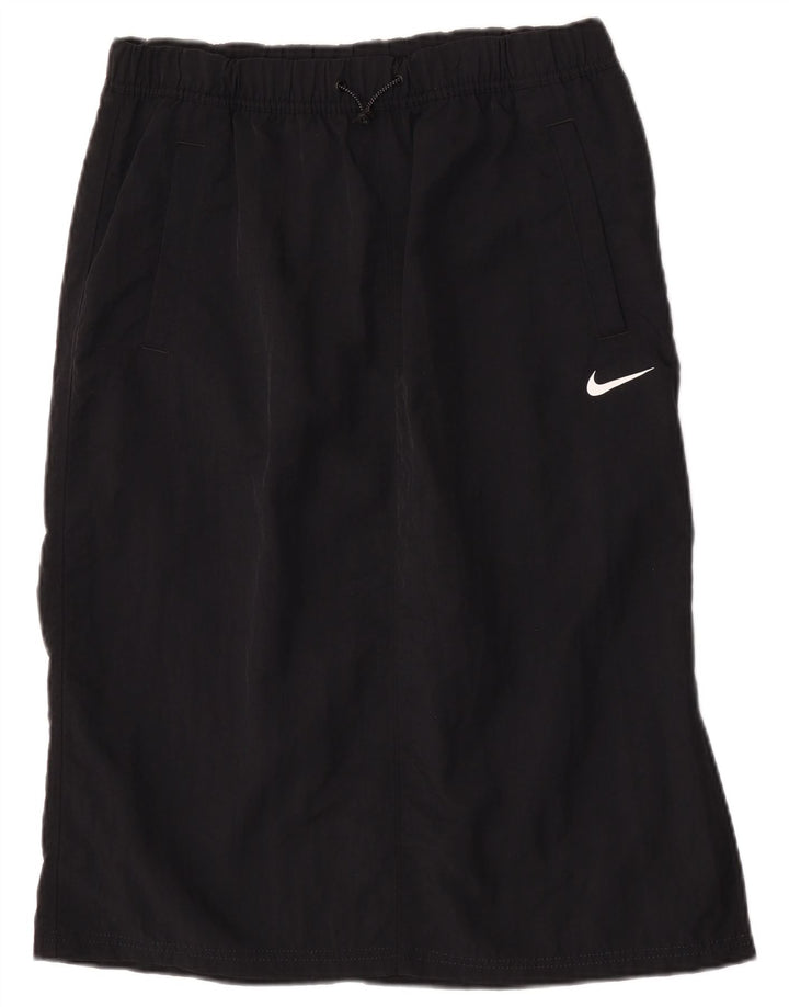Nike Womens Skirt UK 14 Medium  Black Nylon