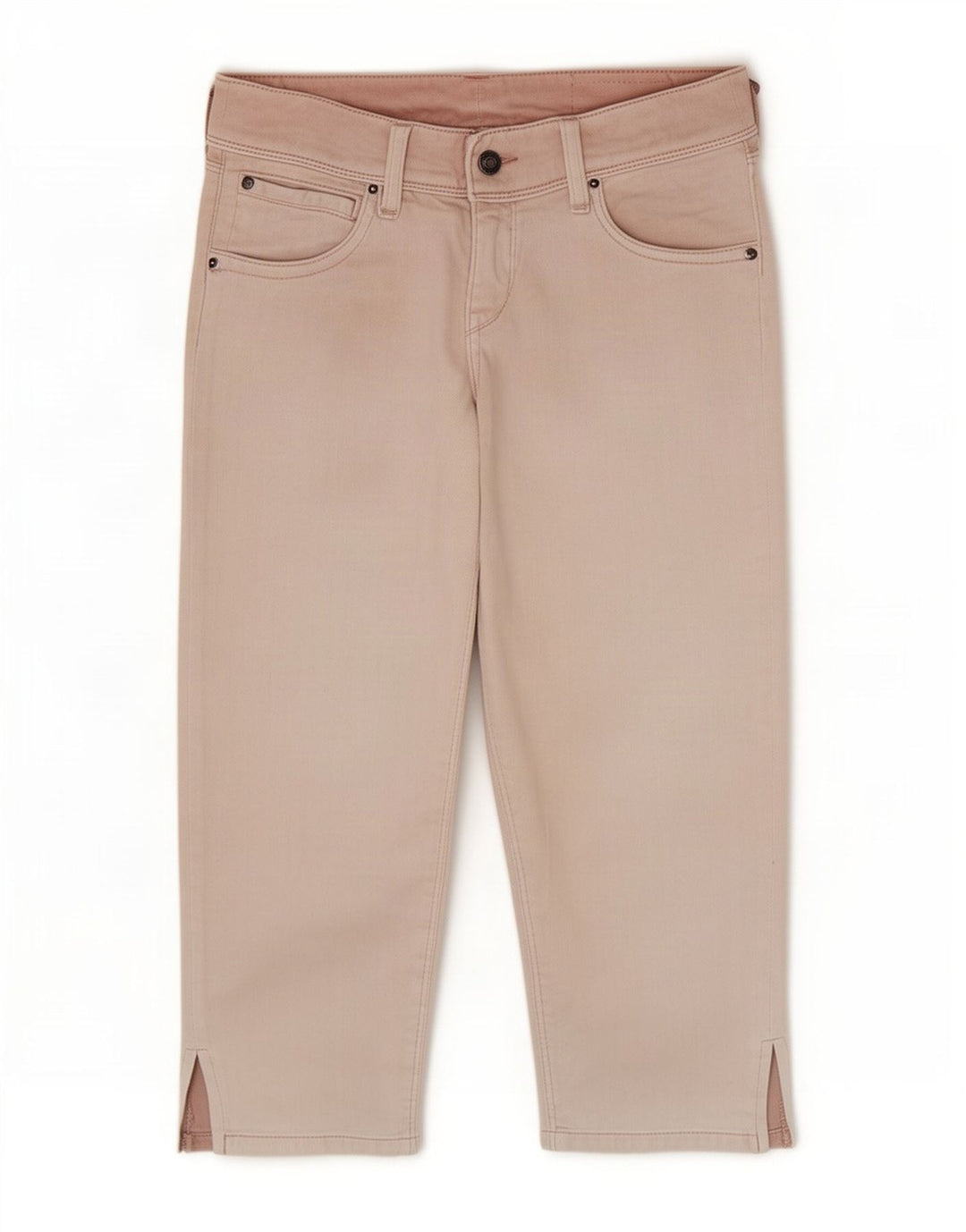 Levi's Womens Capri Jeans W27 L18 Pink Cotton