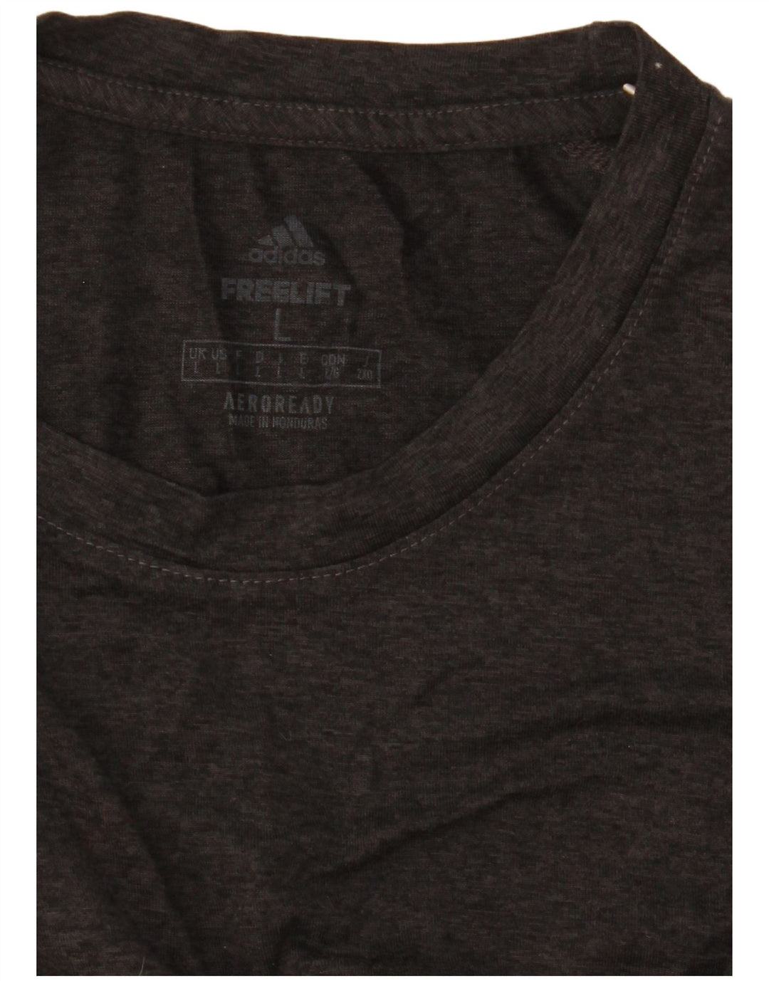 Adidas Mens Aeroready Graphic T-Shirt Top Large Grey