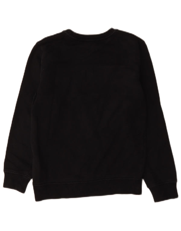 Moschino Boys Graphic Sweatshirt Jumper 11-12 Years Black Cotton