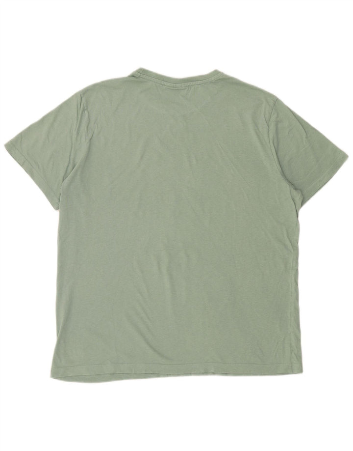 Kappa Mens Graphic T-Shirt Top XL Green