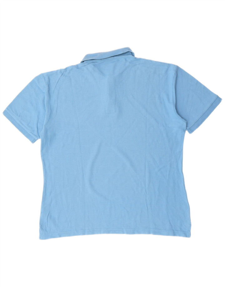 FILA Mens Polo Shirt IT 54 XL Blue Cotton