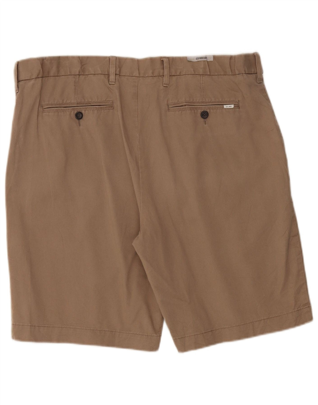 Marks & Spencer Mens Chino Shorts W40 XL Beige Cotton