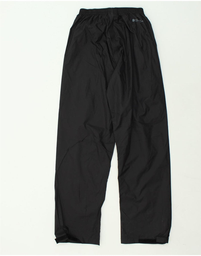 MOUNTAIN WAREHOUSE Womens Windbreaker Trousers UK 8 Small Black Nylon | Vintage Mountain Warehouse | Thrift | Second-Hand Mountain Warehouse | Used Clothing | Messina Hembry 