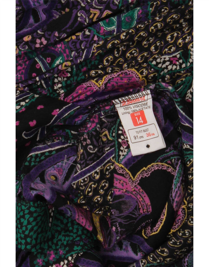 St. Bernard Womens Shirt Blouse UK 14 Medium Multicoloured Paisley